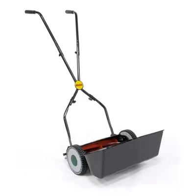 Image of Webb WEH30 Sidewheel Manual Hand Push Cylinder Lawnmower with 4 Cutting Heights, 30cm Width and 17L Collection Box Voted Best Buy Budget Mower by BBC Gardener’s World 3 Year Guarantee