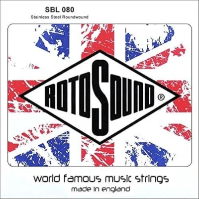 Image of Rotosound strings for electric bass STAINLESS single SWING 66 .080 &quot;w/2,03mm wound SBL080