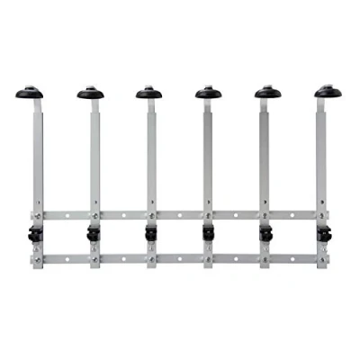 Image of We Can Source It Ltd Wall Mounted Optic Bracket for 6 Bottles 70cl / 1 Litre Spirit Bar Rack