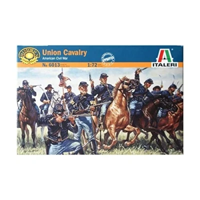 Image of Italeri ITA6013 1/72 Civil War Union Cavalry Julius Model kit, Multicolor