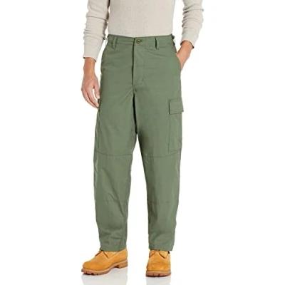 Image of Tru Spec Men&#039;s Rip Stop BDU Pant Large Long Olive Drab