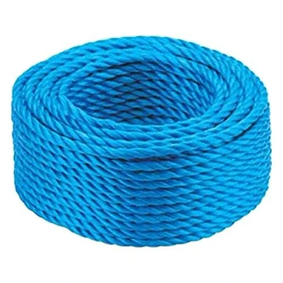 Image of Draper 22604 Polypropylene Rope, 10m x 12mm, Blue