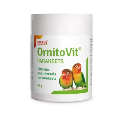 Image of AnkhPets OrnitoVit Parakeets 60g Powder Vitamins Minerals Budgerigar Cockatiel