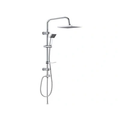 Image of DP Bath RY S002 Square Shower Set Chrome