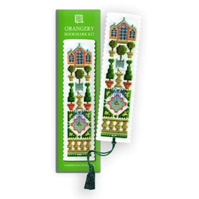 Image of Textile Heritage Collection Cross Stitch Bookmark Kit Orangery