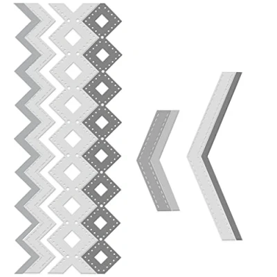 Image of Pattern Building Borders Sweet Dixie Cutting Die