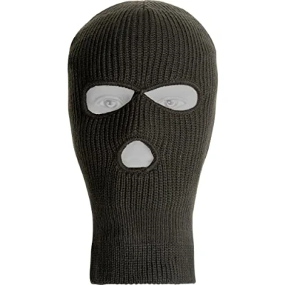 Image of JACK PYKE Thinsulate Thermal Three Hole Balaclava Olive Green