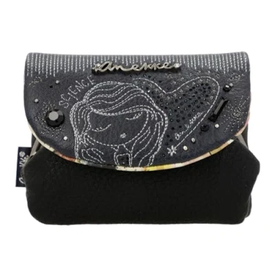 Image of Anekke Hollywood Studio Flap Coin Purse navy Blue, blue