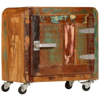 Image of vidaXL Bedside Cabinet 50x30x50 cm Solid Reclaimed Wood