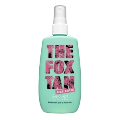 Image of The Fox Tan Rapid Tanning Mist, Natural Accelerator Mist For Darker &amp; Faster Tans, Creates Flawless Skin, Vegan Cruelty Free, 120ml