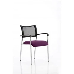 Image of Brunswick Bespoke Colour Seat Chrome Frame Tansy Purple