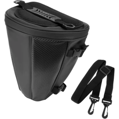 Image of Madlife Garage Motorcycle Tail Bag Multifunctional Waterproof Polyester Storage Saddle Bag,Motorcycle Seat Light for Sports Bike