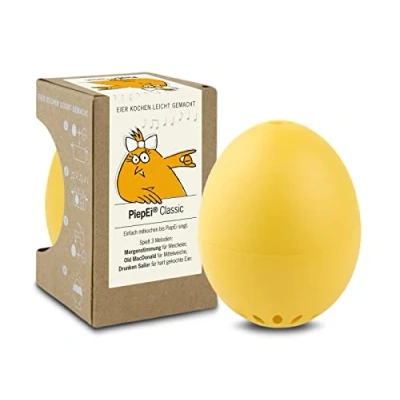 Image of Brainstream Egg Timer, Yellow, 8,9x5,4x5,4