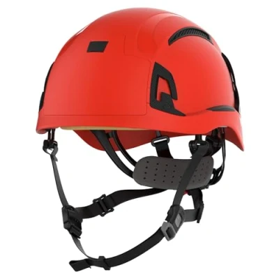 Image of JSP EVO ALTA Baseworker Industrial Safety Helmet with Wheel Ratchet Vented High Visibility Orange (ARB170 001 600)