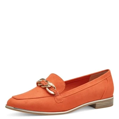 Image of MARCO TOZZI Women&#039;s 2 24200 42 Loafers, Carrot, 5