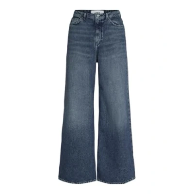 Image of JJXX Women&#039;s Jxtokyo Wide Hw R6129 Jeans DNM Noos, Dark Denim Blue, 25W x 30L