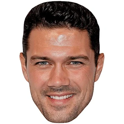 Image of Ryan Paevey Vlieger (Smile) Celebrity Mask, Flat Card Face, Fancy Dress Mask