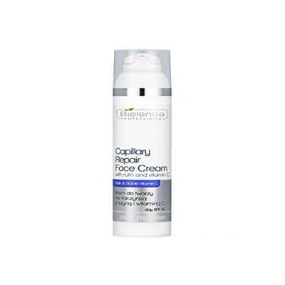 Image of Bielenda Professional Face Program Cream with Rutin and Vitamin C SPF15 for vascular skin 100ml