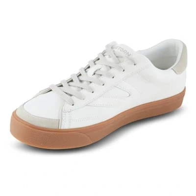 Image of TRETORN Men&#039;s Kick Serve Sneaker, Bright White Moon Bean, 9 UK