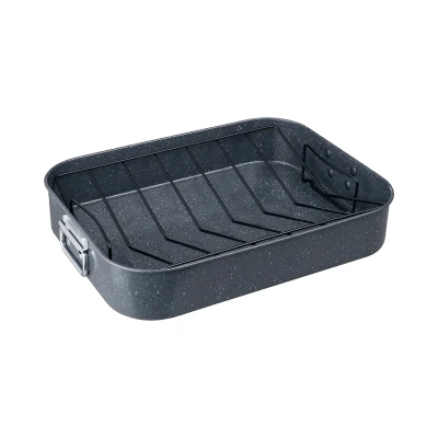 Image of Denby Quantanium Finish Roasting Tray With Rack
