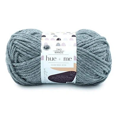 Image of Lion Brand Yarn Company Yarn, Acrylic, Cement, 1 Pack