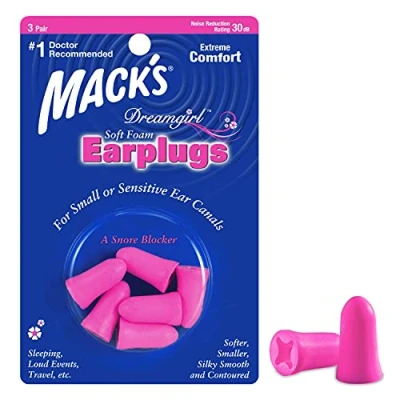Image of Mack&#039;s Dream Girl Ear Plugs (3 Pair) Pink