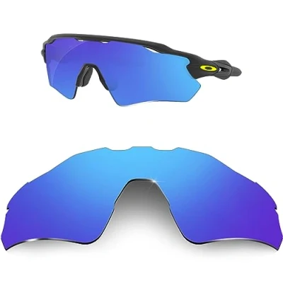 Image of HiCycle2 Polarized Replacement Lenses fit for Oakley Radar EV Path Sunglasses (Blue)