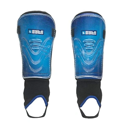 Image of BYTE MX JUNIOR HOCKEY SHINGUARDS BLUE (SMALL)