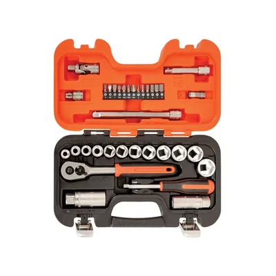Image of Bahco S330 1/4&quot; &amp; 3/8&quot; Drive Socket Set