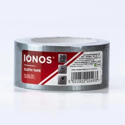Image of Status: IONOS Cloth Tape (20 metres) / Water Resistant, Multi Surface IONCT48MM1PKX12