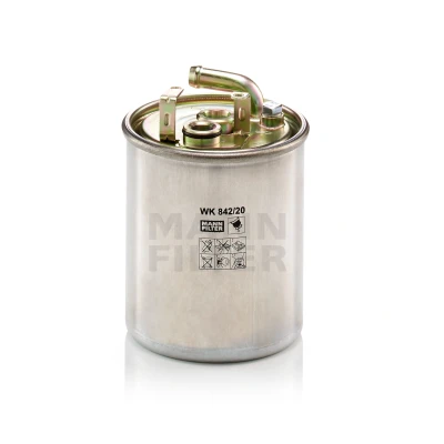 Image of 05170896AB Fuel Filter MANN WK 842/20 In Line 11mm MERCEDES BENZ: Sprinter 3 T Van, Platform/Chassis, 2 Van