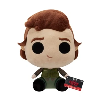 Image of Funko Plush: Stranger Things Steve Harrington Collectable Soft Toy Birthday Gift Idea Official Merchandise Stuffed Plushie for Kids and Adults Ideal TV Fans Girlfriends