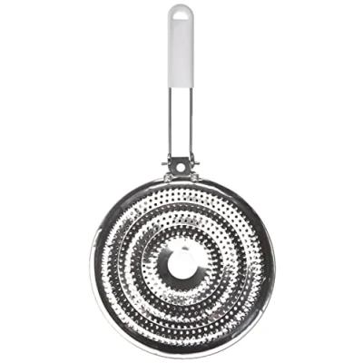 Image of Metaltex Gas hob Heat Diffuser, stainless steel, Silver, 21 cm Diameter