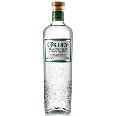 Image of Oxley Small Batch Premium Gin, 47% ABV, 70cl / 700ml, Coldcraft Distilled in Sub Zero Temperatures for Vivid Botanical Clarity