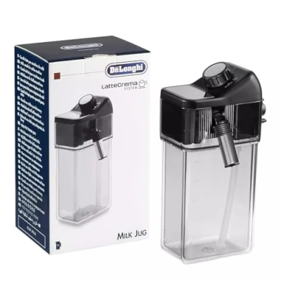 Image of Masterpart Milk Cream Jug LatteCrema to Fit DeLonghi Dinamica Plus Coffee Maker Machines ECAM370