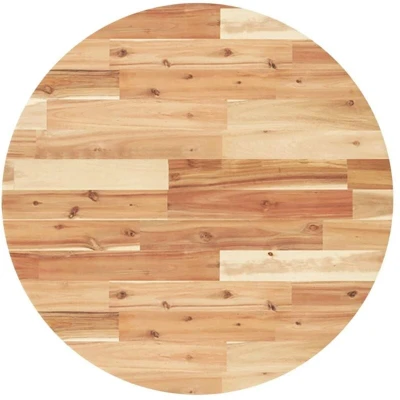 Image of vidaXL Table Top Round Ø70x2 cm Solid Wood Acacia