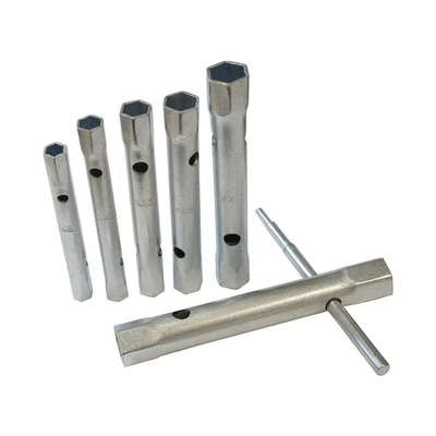 Image of Box Spanner Set + Tommy Bar 6 Piece 8 19mm