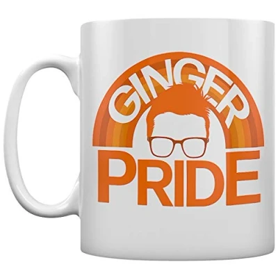 Image of Grindstore Ginger Pride Tea and Coffee Mug White