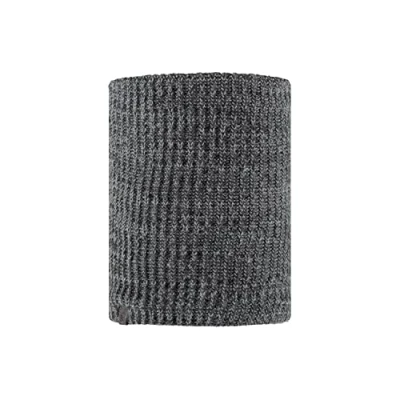 Image of Buff Vaed Grey Heather Knit and Fleece Neckwarmer