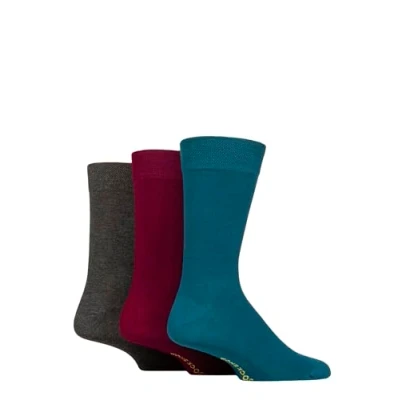 Image of Mens 3 Pair SOCKSHOP Bamboo Bright Gift Boxed Socks Wake Me Up When September Ends 7 11