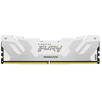 Image of Kingston FURY Renegade DDR5 Silver/White XMP 32GB 6400MT/s CL32 DIMM Desktop Gaming Memory KF564C32RW 32