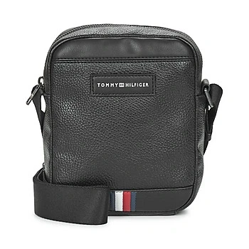 Image of Tommy Hilfiger Business MINI Reporter Unisex Across body bag, Men&#039;s, Size: One Size, Black