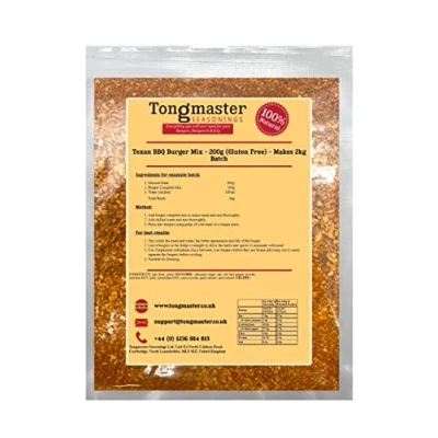 Image of Texan BBQ Burger Mix 200g Gluten Free (2kg Batch)