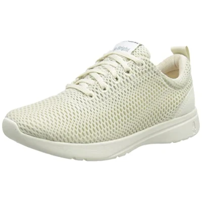 Image of Hush Puppies Women&#039;s Good Lace Up 2.0 Sneaker, Stone, 5 UK
