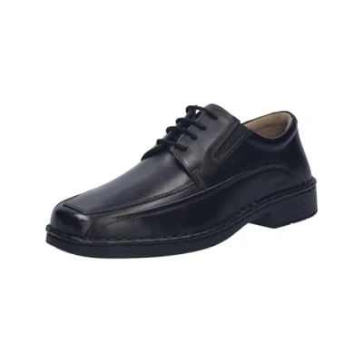 Image of Josef Seibel GmbH Brian Mens Shoes, Black, Size:7 UK (41 EU)