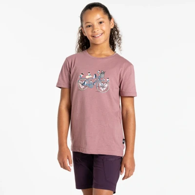 Image of Dare 2b Kids&#039; Trailblazer II T Shirt Mauve, Size: 7 8 Years