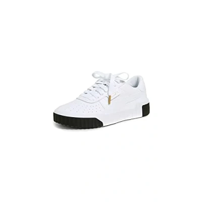 Image of PUMA Women&#039;s Cali Sneaker, White/Black, 3.5 UK