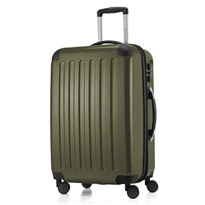 Image of Hauptstadtkoffer Alex R2, Unisex Luggage Suitcase, Avocado, 65 cm HK24 8278 AV