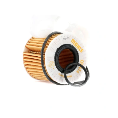 Image of 70513611, OX414D1ECO Oil Filter MAHLE ORIGINAL OX 414D1 Insert TOYOTA: RAV4 IV Off Road, Verso, III LEXUS: GS IV, RX II, IS 3