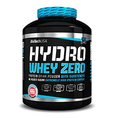 Image of BioTechUSA Hydro Whey Zero Gluten Free, Sugar Fat Free 80% Protein Content Fast Absorbing Complex, 1.816 kg, Vanilla